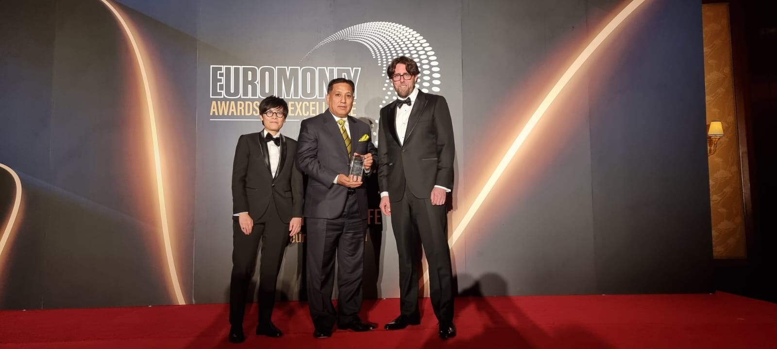 'Euromoney Award for Excellence' To Nepal Investment Mega Bank (NIMB) limited